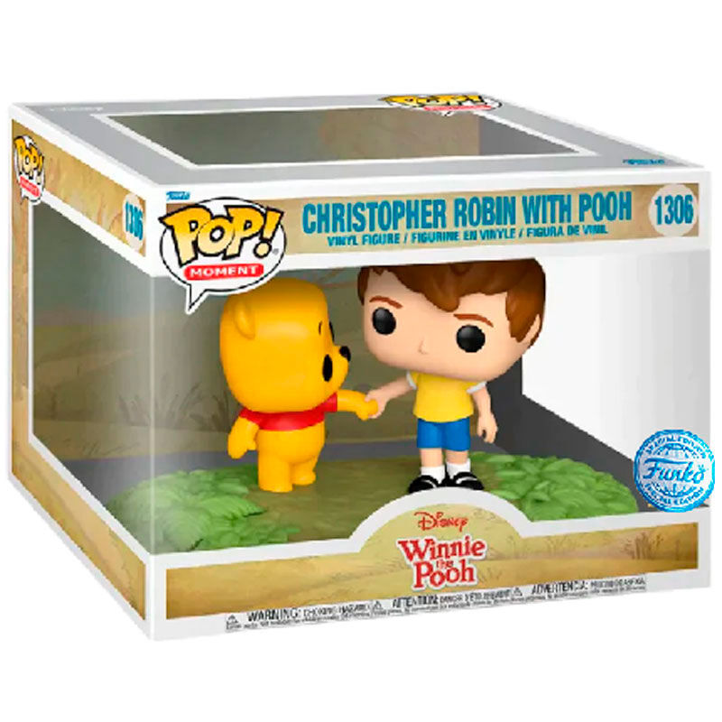 Imagen 2 de Figura Pop Moments Disney Winnie The Pooh Christopher Robin With Pooh Exclusive