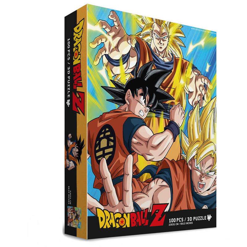 Imagen 1 - Puzzle 3D Goku Saiyan Dragon Ball Z 100Pzs