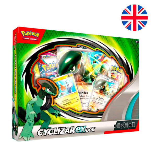 Imagen 1 - Blister Juego Cartas Coleccionables Cyclizar Ex Pokemon Ingles