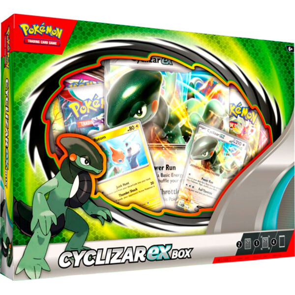 Imagen 2 de Blister Juego Cartas Coleccionables Cyclizar Ex Pokemon Ingles