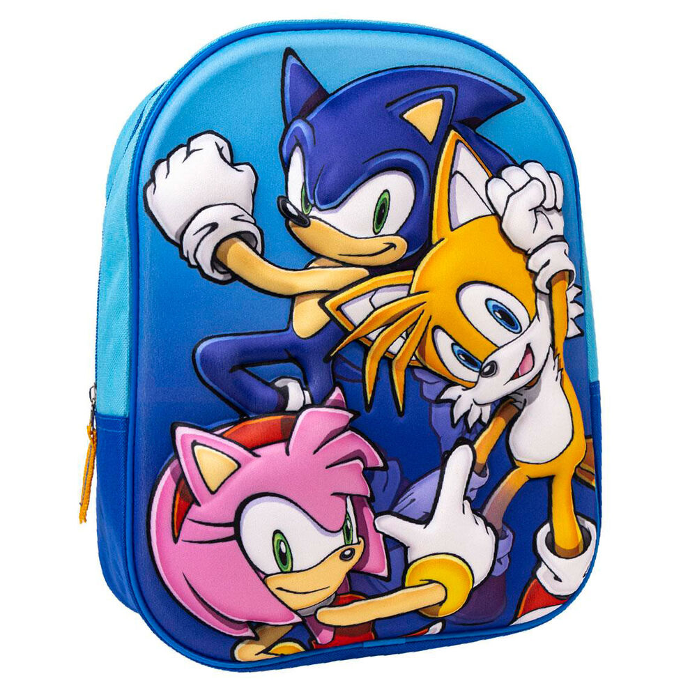 Imagen 2 de Mochila 3D Sonic The Hedgehog 31Cm