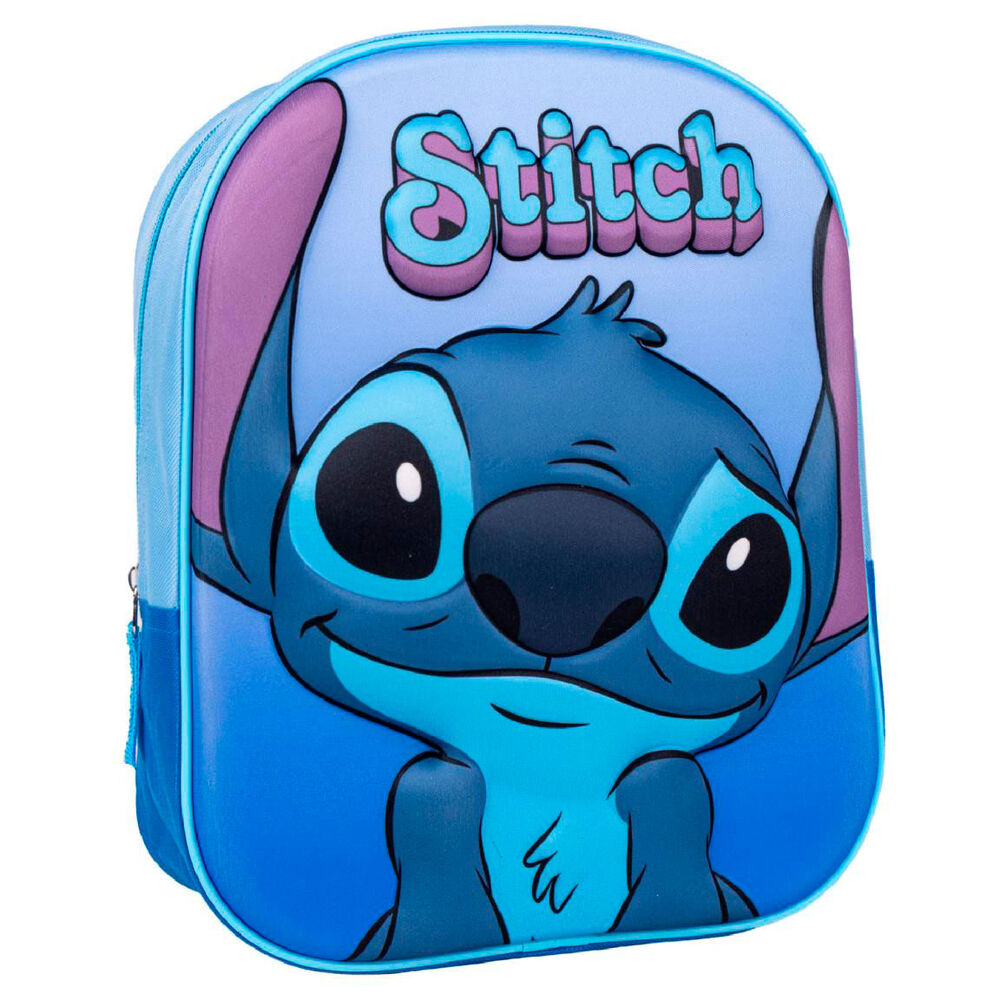 Imagen 2 de Mochila 3D Stitch Disney 31Cm