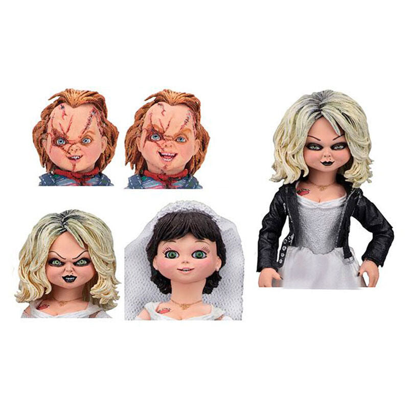 Imagen 2 de Figuras Chucky & Tiffany La Novia De Chucky 10Cm