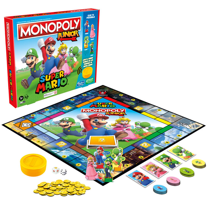 Imagen 3 de Juego Monopoly Junior Super Mario Español