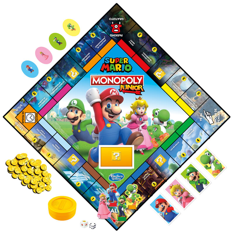 Imagen 7 de Juego Monopoly Junior Super Mario Español