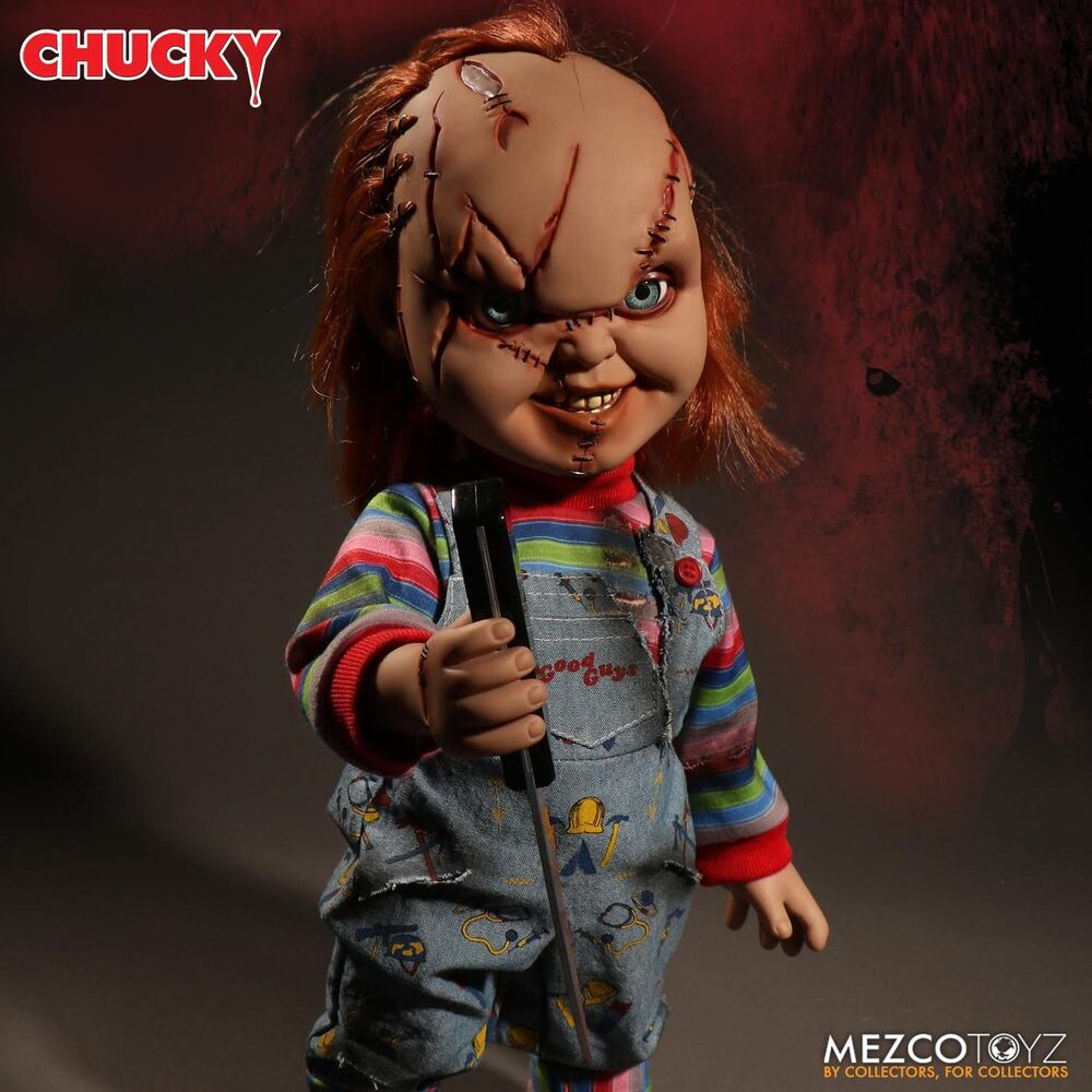 Imagen 9 de Figura Chucky El Muñeco Diabolico Parlante 38Cm