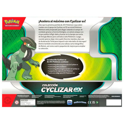 Imagen de Blister Juego Cartas Coleccionables Ciclyzar Ex Pokemon Español parte de nuestra colección en Espadas y más, sitio oficial.