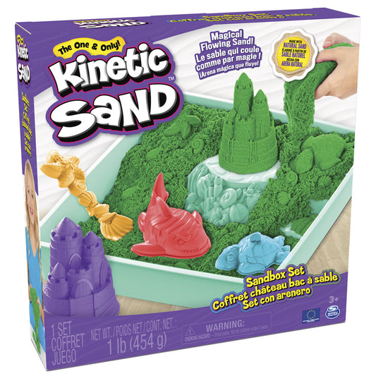 Imagen 1 de Sandbox Set Kinetic Sand Verde