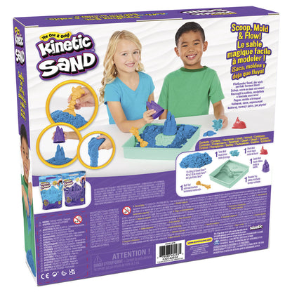 Imagen 2 de Sandbox Set Kinetic Sand Azul