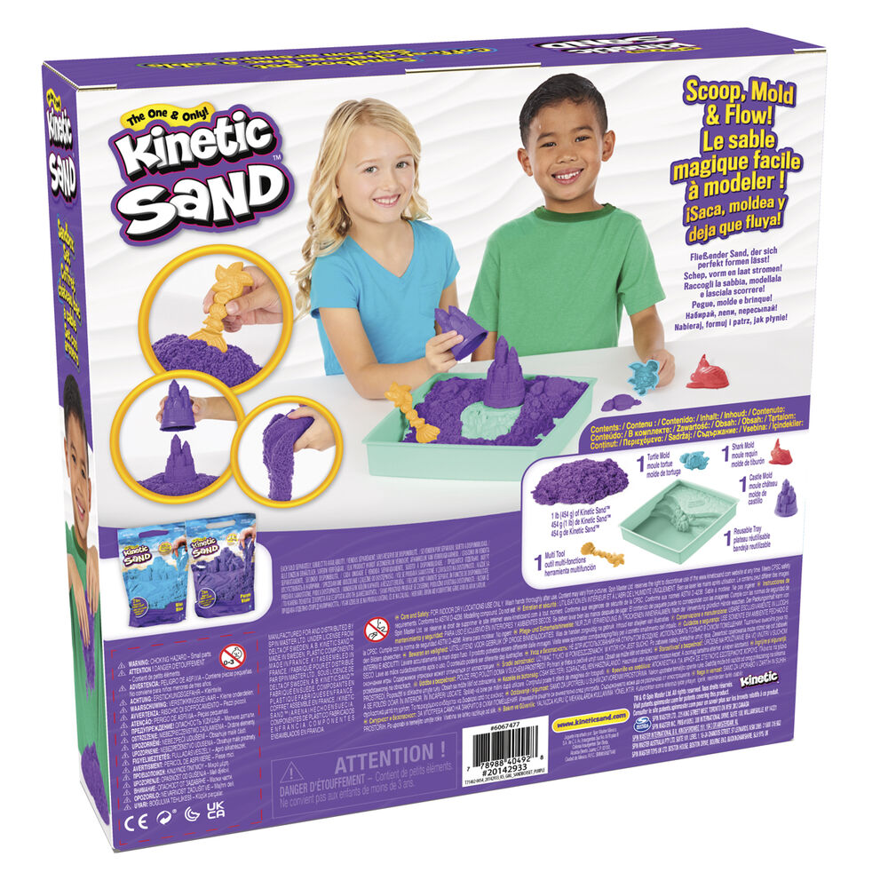 Imagen 2 de Sandbox Set Kinetic Sand Morada