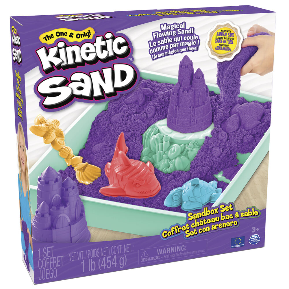 Imagen 1 de Sandbox Set Kinetic Sand Morada
