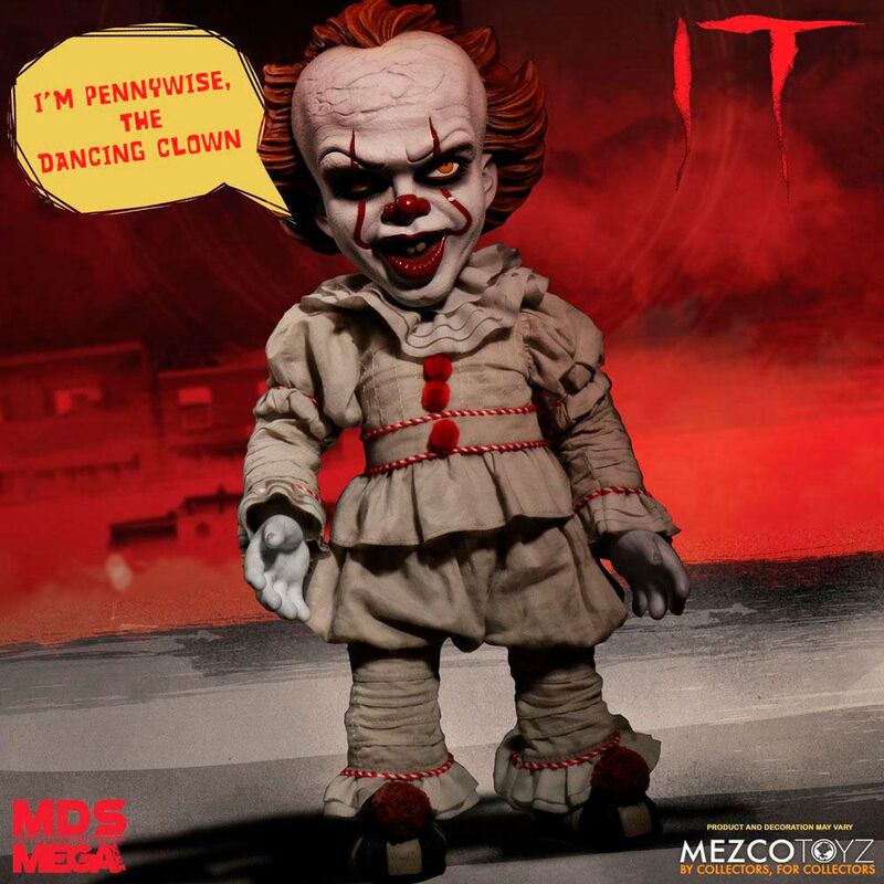 Imagen 2 de Peluche Muñeco Parlante Pennywise It 38Cm Ingles