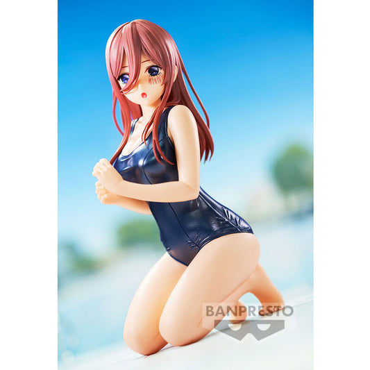 Imagen 1 de Figura Miku Nakano School Style Celestial Vivi The Quintessential Quintuplets Movie 12Cm