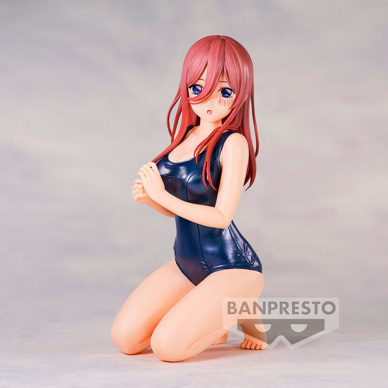 Imagen 2 de Figura Miku Nakano School Style Celestial Vivi The Quintessential Quintuplets Movie 12Cm