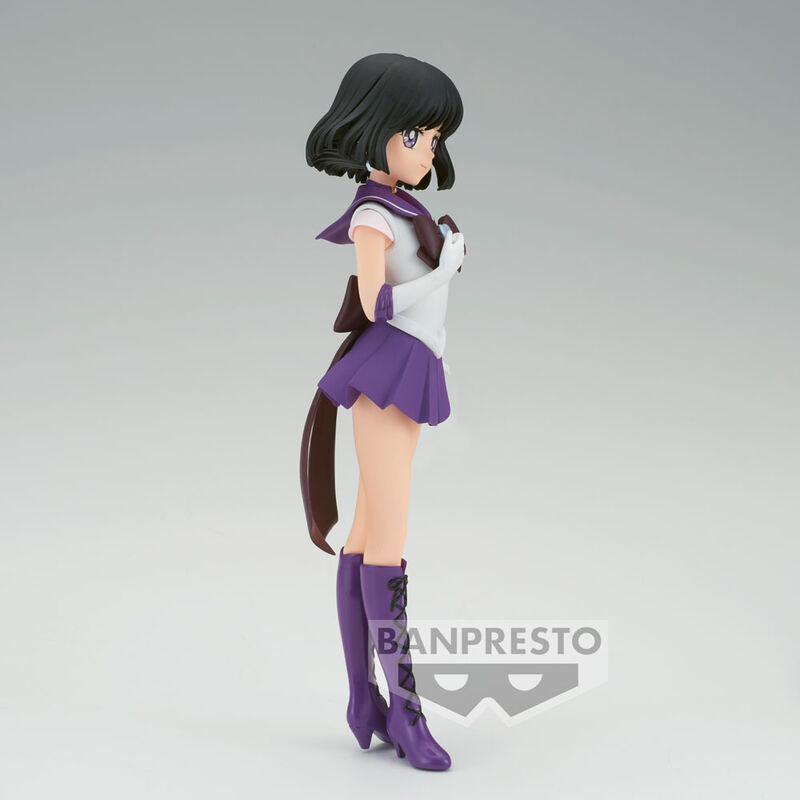 Imagen 2 de Figura Super Sailor Saturn Glitter & Glamours Pretty Guardian Sailor Moon Cosmos The Movie 18Cm