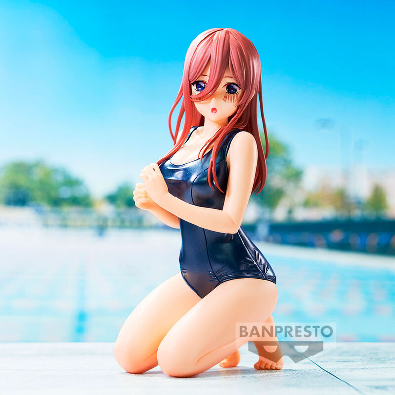 Imagen 4 de Figura Miku Nakano School Style Celestial Vivi The Quintessential Quintuplets Movie 12Cm