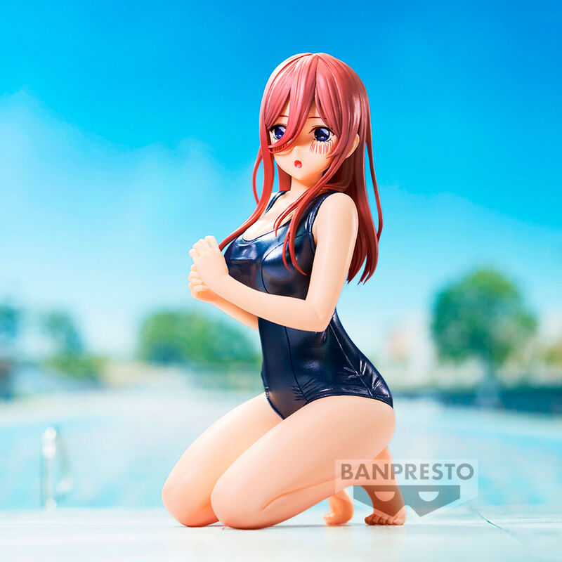 Imagen 5 de Figura Miku Nakano School Style Celestial Vivi The Quintessential Quintuplets Movie 12Cm