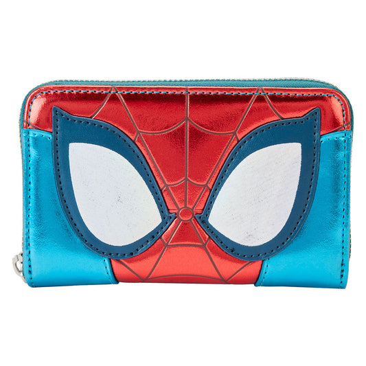 Imagen 1 de Cartera Metallic Spiderman Marvel Loungefly