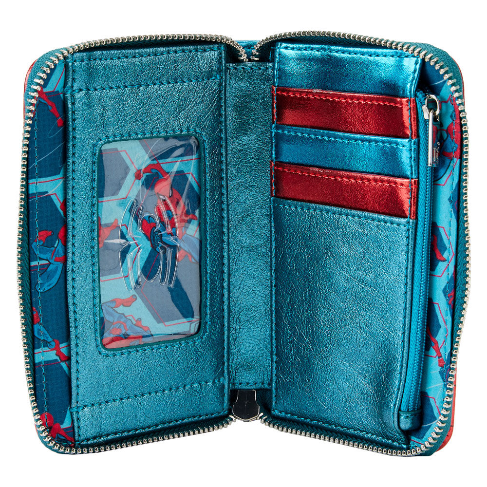 Imagen 4 de Cartera Metallic Spiderman Marvel Loungefly