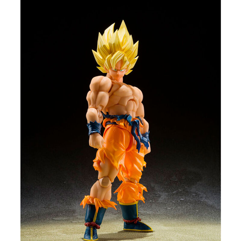 Imagen 2 de Figura Sh Figuarts Super Saiyan Son Goku Dragon Ball Z 14Cm