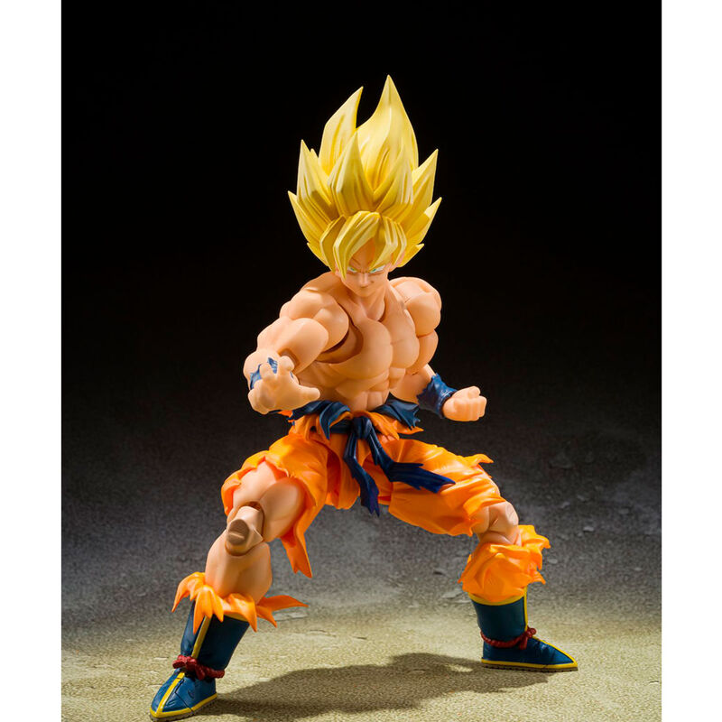 Imagen 3 de Figura Sh Figuarts Super Saiyan Son Goku Dragon Ball Z 14Cm