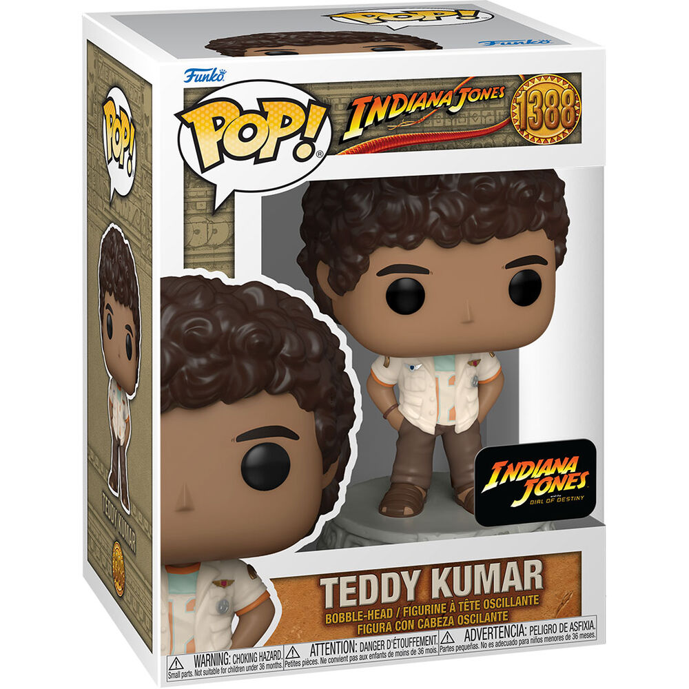 Imagen 2 de Figura Pop Indiana Jones Teddy Kumar