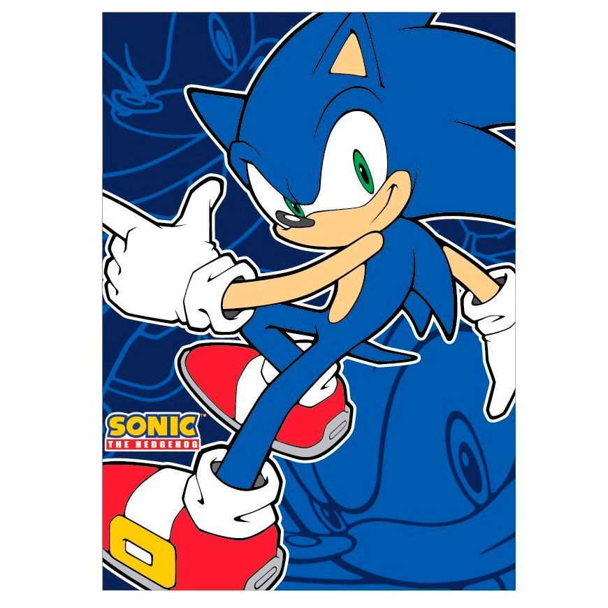 Imagen 1 de Manta Polar Sonic The Hedgehog