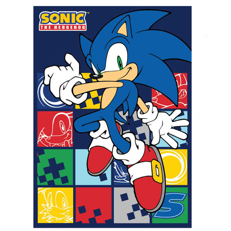 Imagen 1 de Manta Polar Sonic The Hedgehog 2