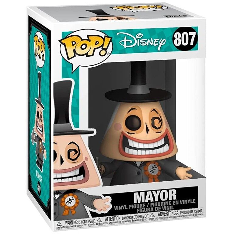 Imagen 2 de Figura Pop Disney Pesadilla Antes De Navidad Major Mayor With Megaphone