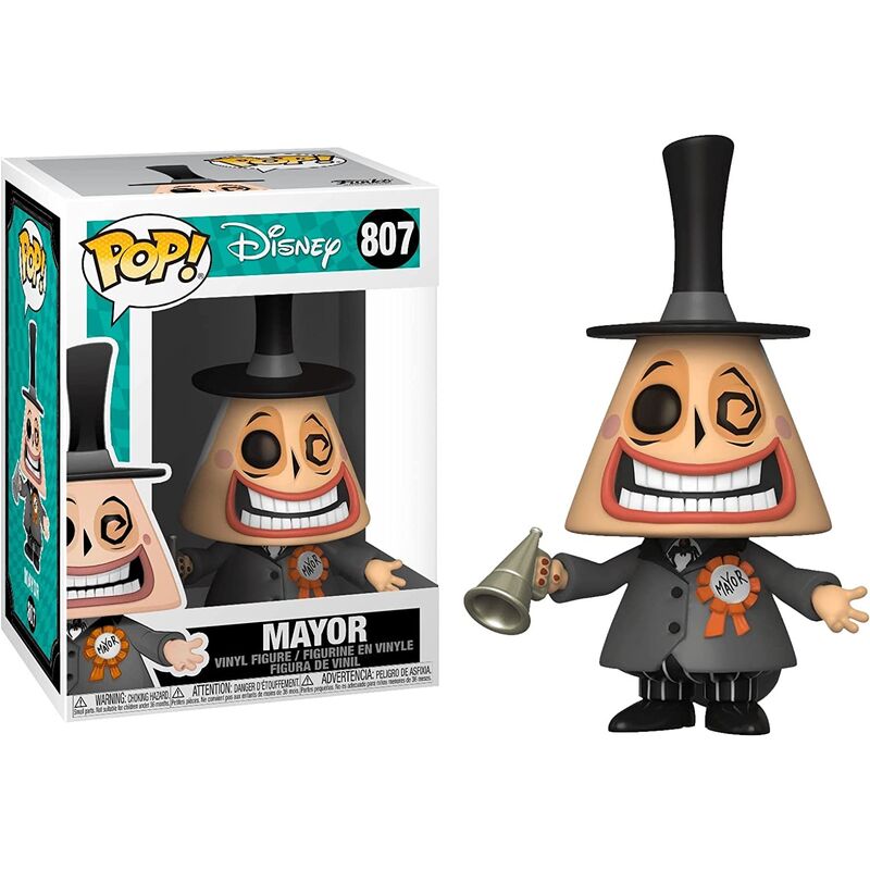 Imagen 3 de Figura Pop Disney Pesadilla Antes De Navidad Major Mayor With Megaphone