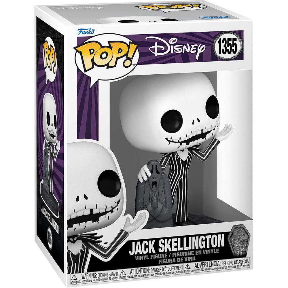 Imagen 2 de Figura Pop Disney Pesadilla Antes De Navidad 30Th Anniversary Jack Skellington