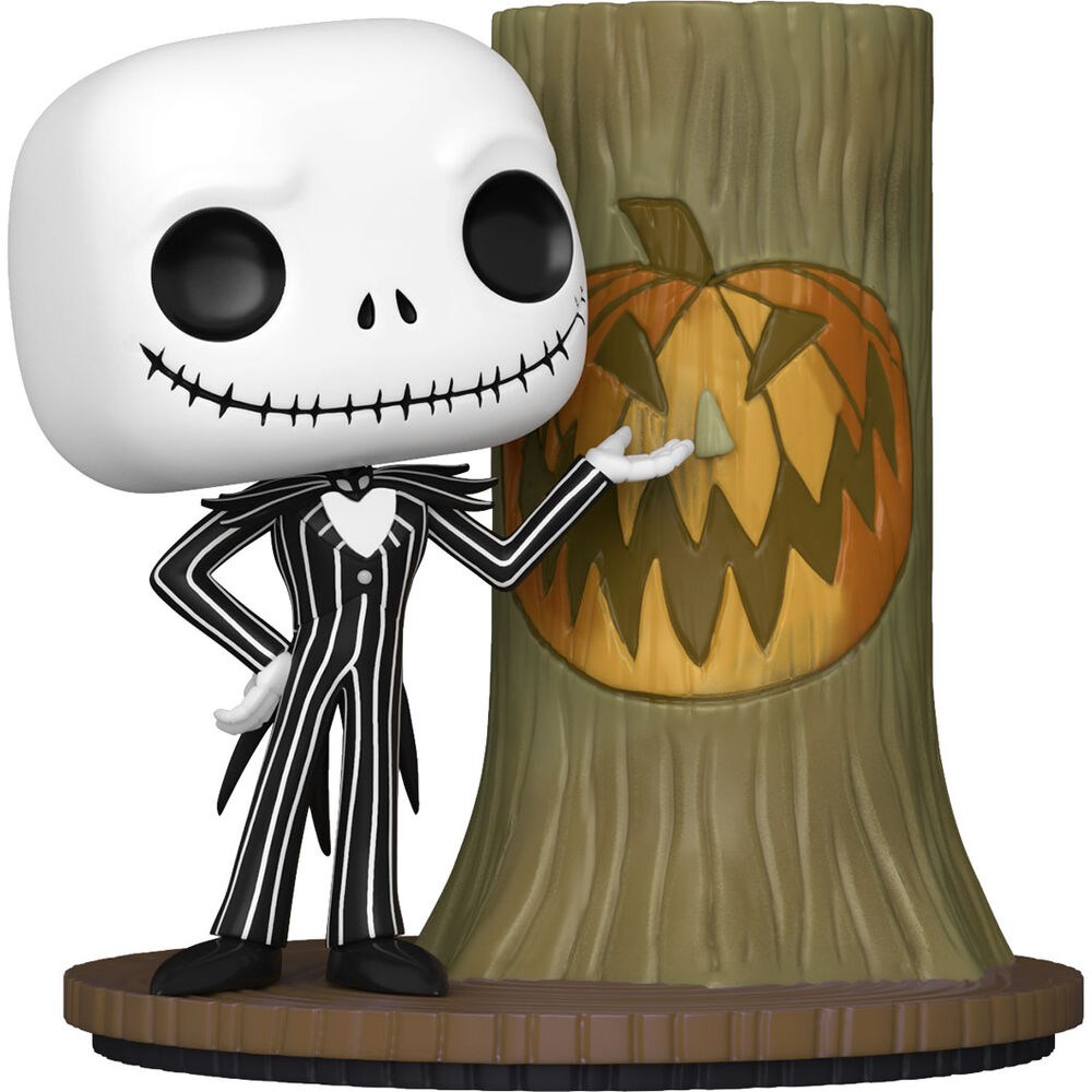 Imagen 2 de Figura Pop Disney Deluxe Pesadilla Antes De Navidad 30Th Anniversary Jack Skellington With Halloween Door