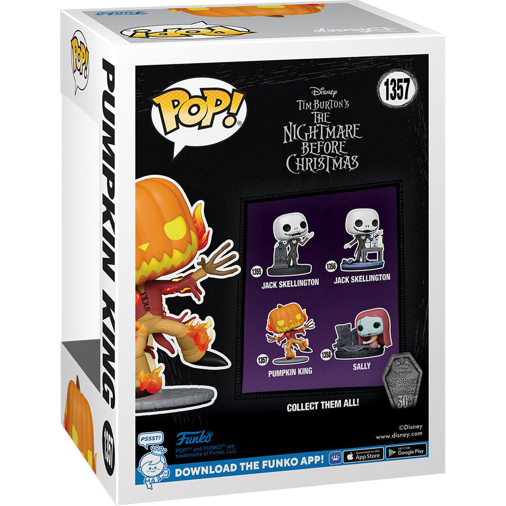 Imagen 3 de Figura Pop Disney Pesadilla Antes De Navidad 30Th Anniversary Pumpkin King