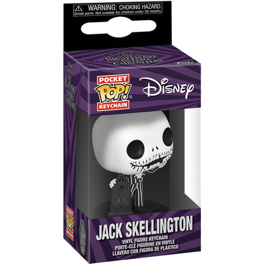 Imagen 1 de Llavero Pocket Pop Disney Pesadilla Antes De Navidad 30Th Anniversary Jack Skellington