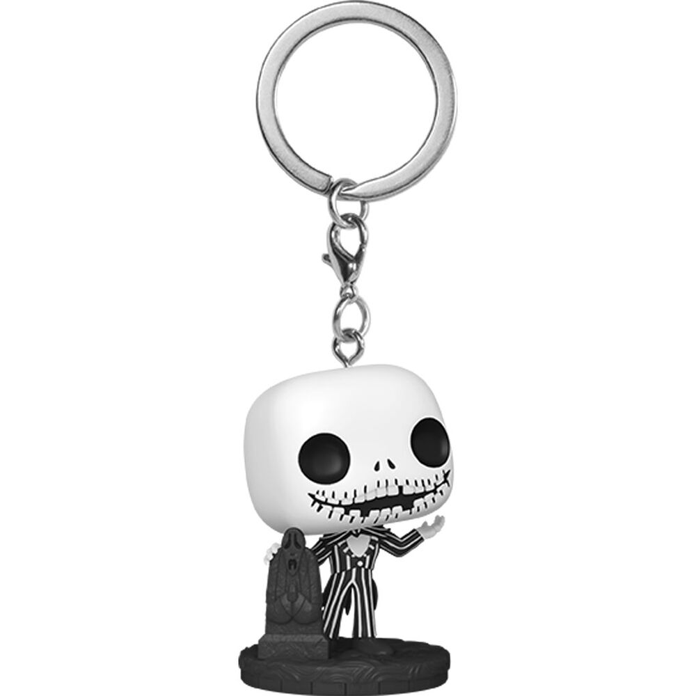 Imagen 2 de Llavero Pocket Pop Disney Pesadilla Antes De Navidad 30Th Anniversary Jack Skellington