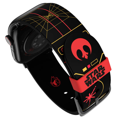 Imagen 3 de Correa Smartwatch + Esferas Death Star Trench Run Star Was