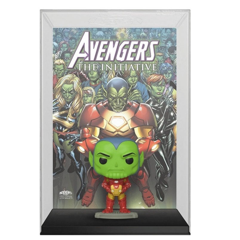 Imagen 2 de Figura Pop Album Marvel Los Vengadores Avengers Skrull As Iron Man Exclusive