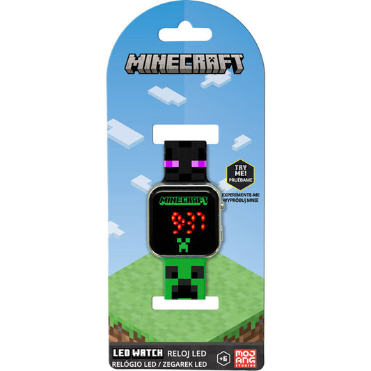 Imagen 1 de Reloj Led Minecraft