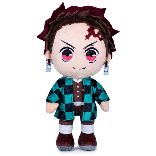 Imagen 1 de Peluche Tanjiro Kamado Demon Slayer Kimetsu No Yaiba 27Cm