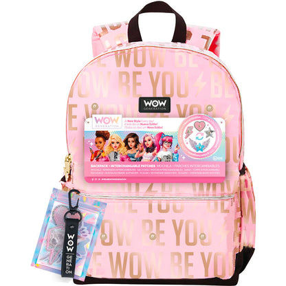 Imagen 2 - Mochila + Parches Wow Generation 40Cm