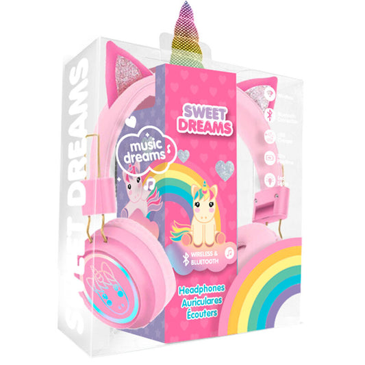 Imagen 1 de Auriculares Inalambricos Unicornio Sweet Dreams