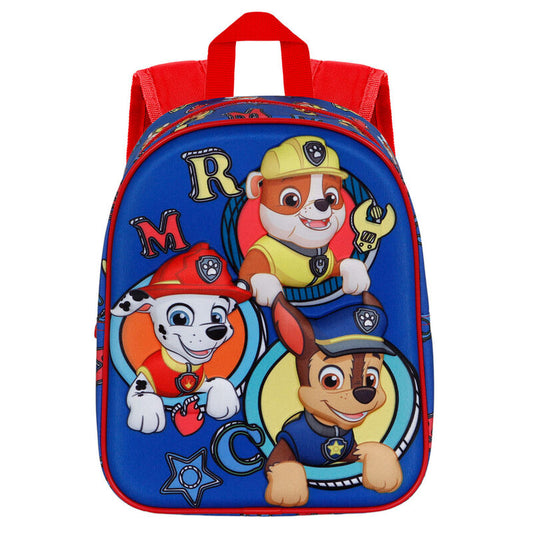 Imagen 1 de Mochila 3D Rmc Patrulla Canina Paw Patrol 25Cm