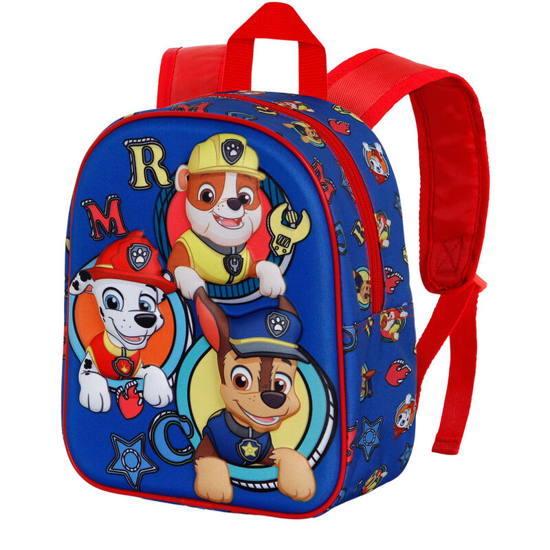 Imagen 2 de Mochila 3D Rmc Patrulla Canina Paw Patrol 25Cm