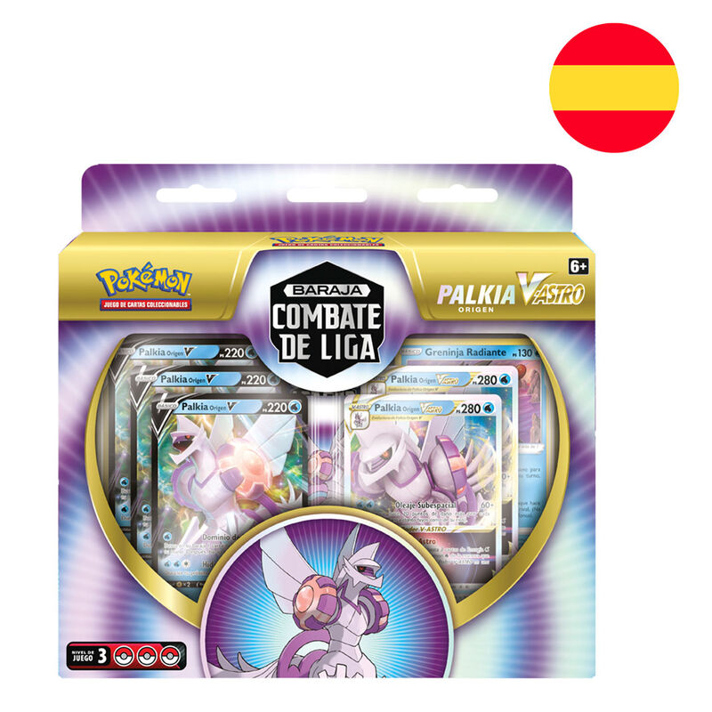 Imagen 1 - Blister Juego Cartas Coleccionables Combate De Liga Palkia Origen V Astro Pokemon Español