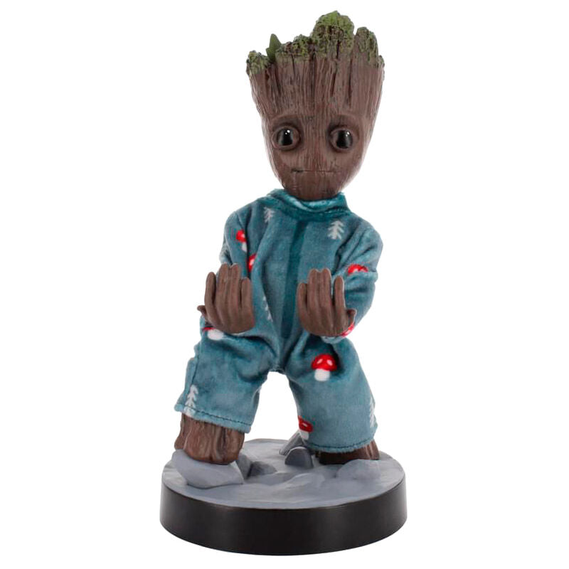 Imagen 1 de Cable Guy Soporte Sujecion Groot En Pijama Guardianes De La Galaxia Marvel 20Cm