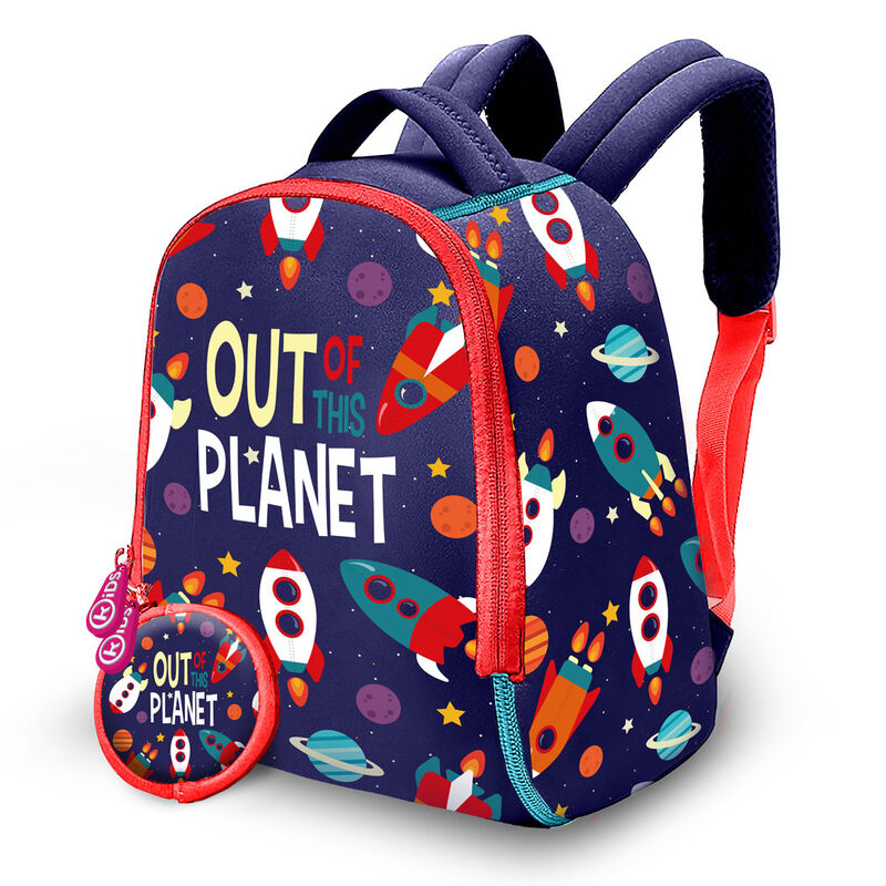 Imagen 1 de Mochila + Monedero Out Planet Neopreno 25Cm