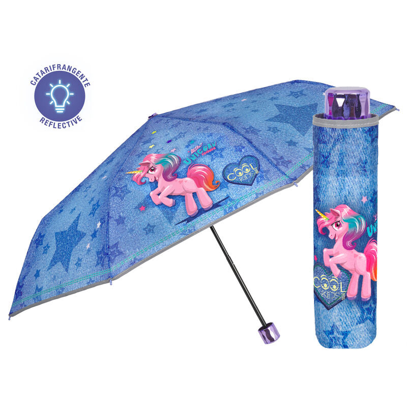 Imagen 1 de Paraguas Plegable Manual Unicornio 50Cm