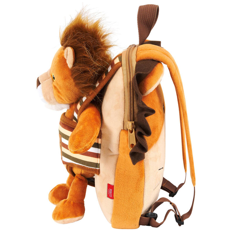 Imagen 6 de Mochila Reversible + Peluche Lenny Lion 25Cm