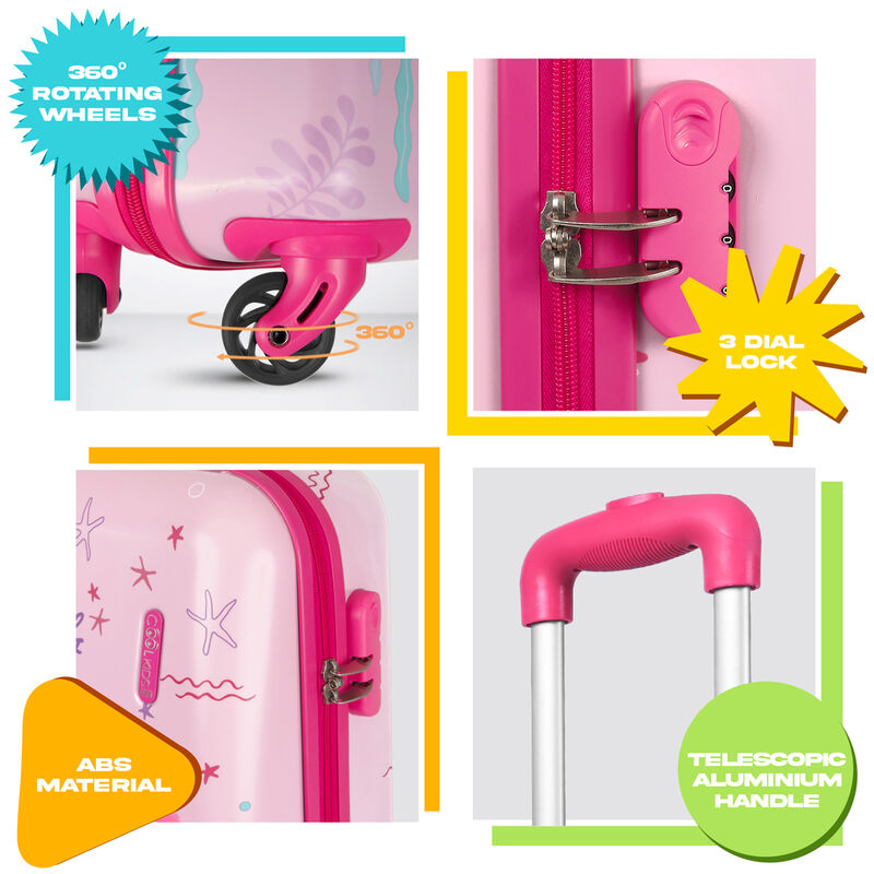 Imagen de Maleta Abs Sirena 4R 51Cm parte de nuestra colección en Espadas y más, sitio oficial.