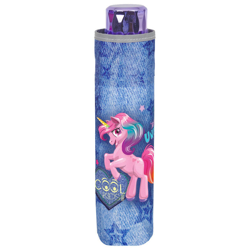 Imagen 3 de Paraguas Plegable Manual Unicornio 50Cm